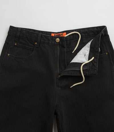 Butter Goods Lock Baggy Jeans - Flat Black