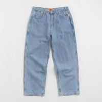 Butter Goods Lock Baggy Jeans - Light Indigo thumbnail