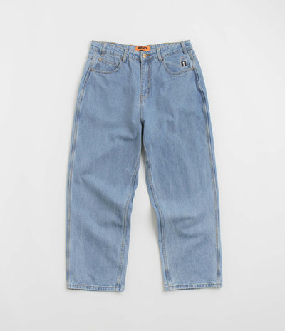 Butter Goods Lock Baggy Jeans - Light Indigo