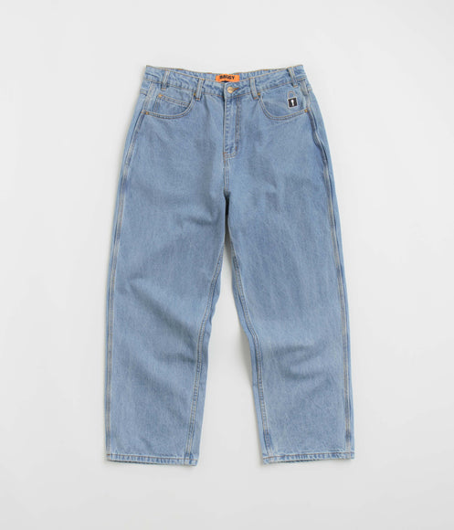 Butter Goods Lock Baggy Jeans - Light Indigo