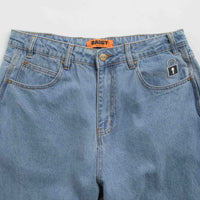 Butter Goods Lock Baggy Jeans - Light Indigo thumbnail