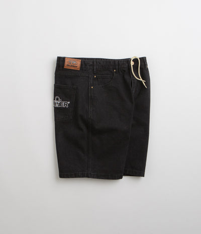 Butter Goods Lock Denim Shorts - Flat Black