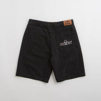 Butter Goods Lock Denim Shorts - Flat Black thumbnail