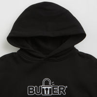 Butter Goods Lock Hoodie - Black thumbnail