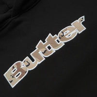 Butter Goods Logo Camo Applique Hoodie - Black thumbnail