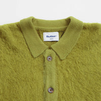 Butter Goods Mohair Button Up Knitted Shirt - Moss thumbnail