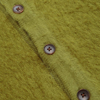 Butter Goods Mohair Button Up Knitted Shirt - Moss thumbnail