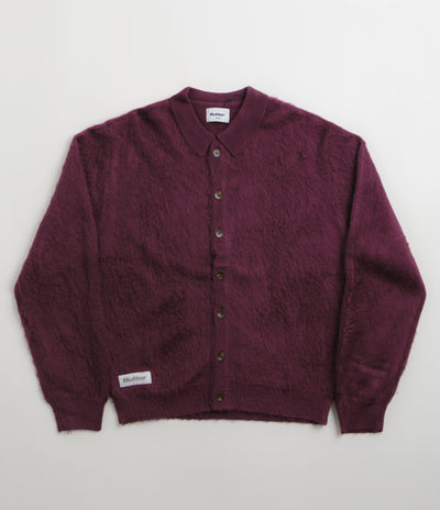 Butter Goods Mohair Button Up Knitted Shirt - Port