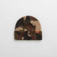 Butter Goods Mohair Camo Cuff Beanie - Fatigue thumbnail