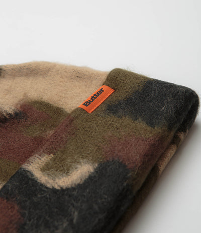 Butter Goods Mohair Camo Cuff Beanie - Fatigue