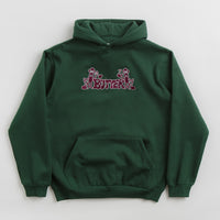 Butter Goods Notes Embroidered Hoodie - Forest Green thumbnail