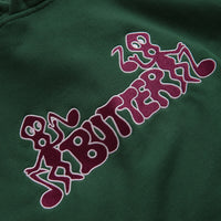 Butter Goods Notes Embroidered Hoodie - Forest Green thumbnail