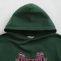 Butter Goods Notes Embroidered Hoodie - Forest Green thumbnail