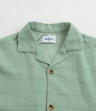 Butter Goods Pacific Short Sleeve Shirt - Pale Green