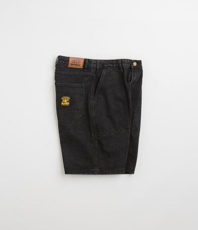 Butter Goods Patch Pocket Denim Shorts - Washed Black