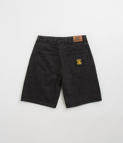 Butter Goods Patch Pocket Denim Shorts - Washed Black