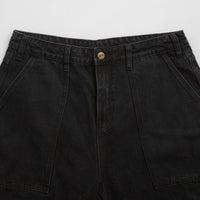 Butter Goods Patch Pocket Denim Shorts - Washed Black thumbnail