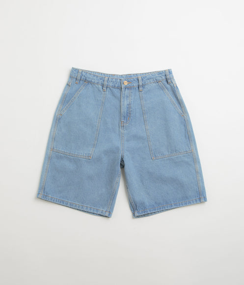 Butter Goods Patch Pocket Denim Shorts - Washed Indigo