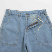 Butter Goods Patch Pocket Denim Shorts - Washed Indigo thumbnail