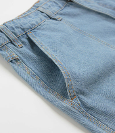 Butter Goods Patch Pocket Denim Shorts - Washed Indigo