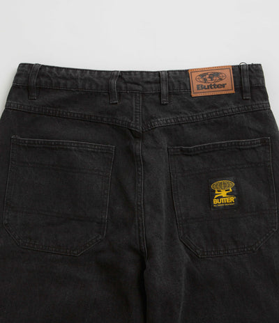 Butter Goods Patch Pocket Jeans - Faded Black