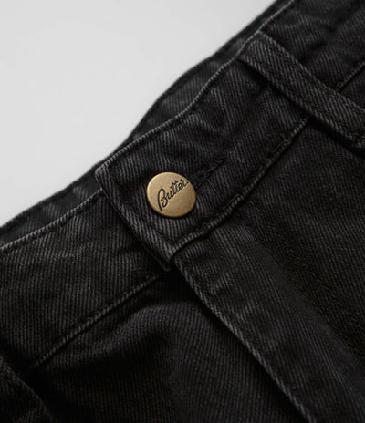 Butter Goods Patch Pocket Jeans - Faded Black