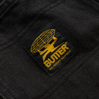 Butter Goods Patch Pocket Jeans - Faded Black thumbnail