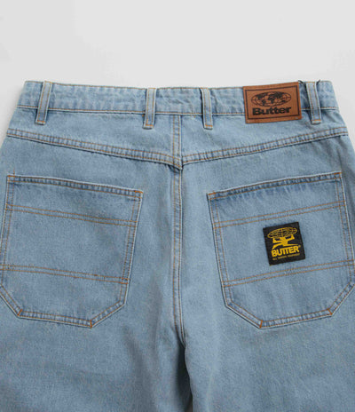 Butter Goods Patch Pocket Jeans - Faded Light Blue