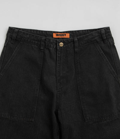 Butter Goods Patch Pocket Jeans - Washed Black