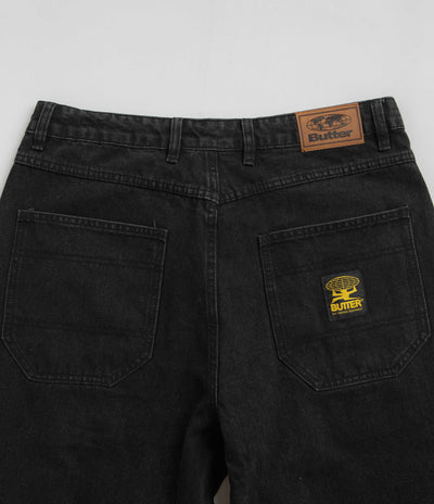 Butter Goods Patch Pocket Jeans - Washed Black