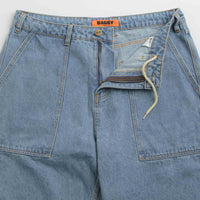 Butter Goods Patch Pocket Jeans - Washed Indigo thumbnail