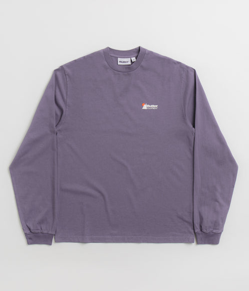 Butter Goods Pigment Dye Long Sleeve T-Shirt - Dusk