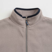 Butter Goods Pitch 1/4 Zip Sweatshirt - Grey thumbnail