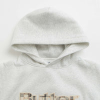 Butter Goods Plaid Applique Hoodie - Ash thumbnail