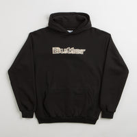 Butter Goods Plaid Applique Hoodie - Black / White thumbnail