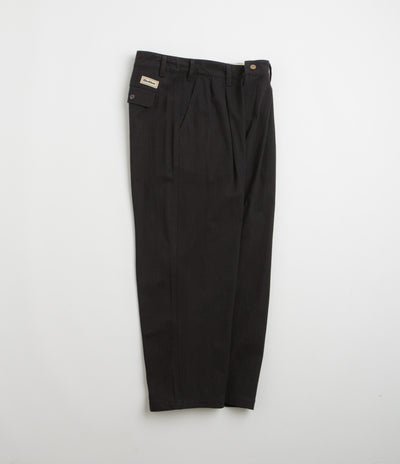 Butter Goods Pleated Trousers - Black