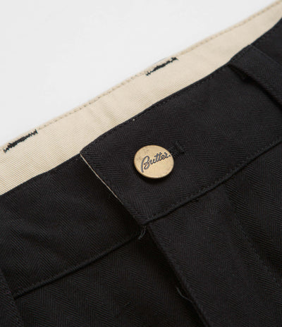 Butter Goods Pleated Trousers - Black