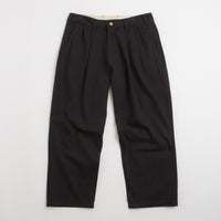 Butter Goods Pleated Trousers - Black thumbnail