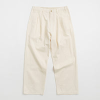 Butter Goods Pleated Trousers - Bone thumbnail