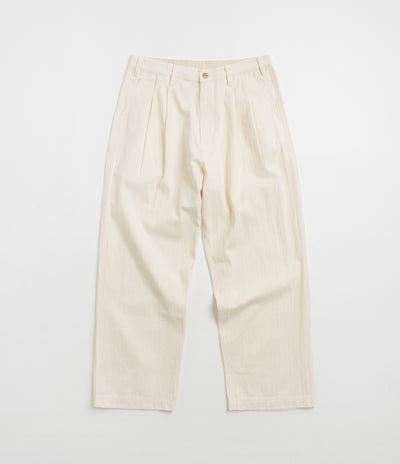 Butter Goods Pleated Trousers - Bone