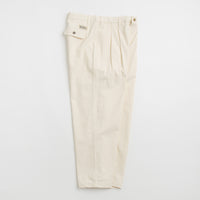 Butter Goods Pleated Trousers - Bone thumbnail