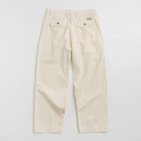 Butter Goods Pleated Trousers - Bone thumbnail