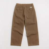 Butter Goods Pleated Trousers - Brown thumbnail