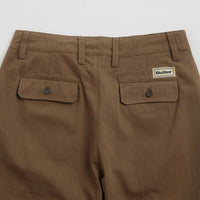 Butter Goods Pleated Trousers - Brown thumbnail