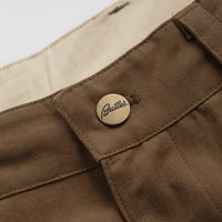 Butter Goods Pleated Trousers - Brown thumbnail