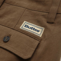 Butter Goods Pleated Trousers - Brown thumbnail