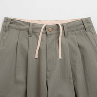 Butter Goods Pleated Trousers - Moss thumbnail