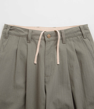 Butter Goods Pleated Trousers - Moss