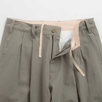 Butter Goods Pleated Trousers - Moss thumbnail