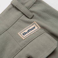 Butter Goods Pleated Trousers - Moss thumbnail